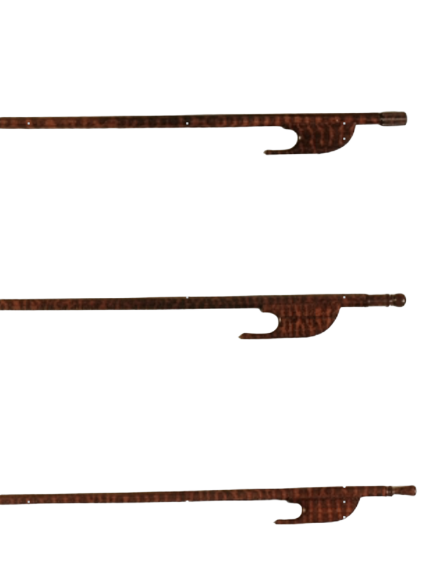 Baroque bow on a warm background